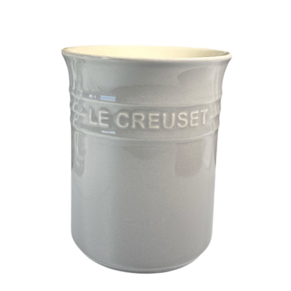 NEW Le Creuset GRIS (Gray) Utensil Crock/Vase
